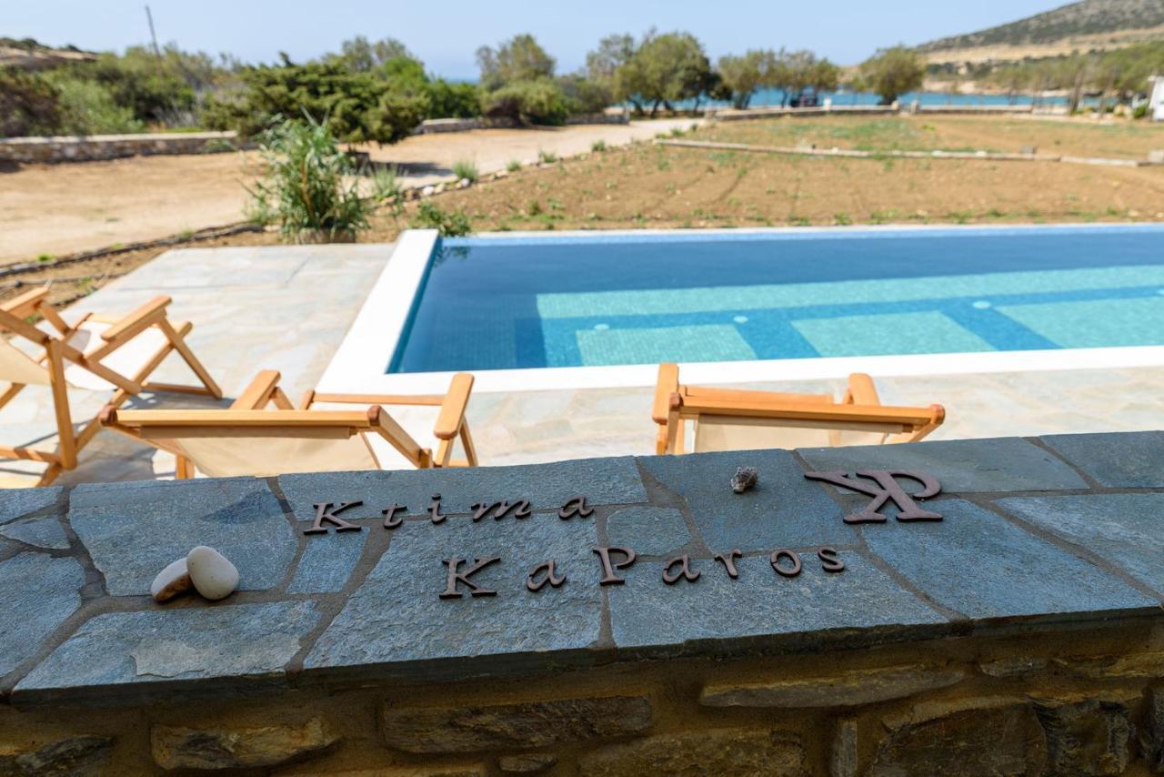 Seaside Villa Glyfa Paros Aspro Chorio Exterior photo